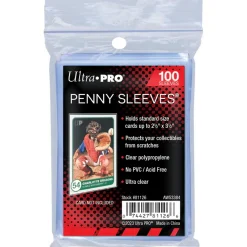 Barn Asmodee Ultra Pro Sleeves, 100-pack plastfickor, kortfickor för samlarkort. 64×89 mm