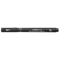 Uni Pin Fineliner Brush Black
