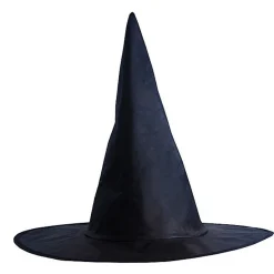 PartyDeco Utklädnad Svart häxhatt | Barn Utklädnad