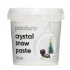 Panduro Hobby Vacker skulpterbar snömassa för julpyssel, julpynt och dekoration, 150 gram