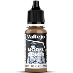 Vallejo Model Color 18 ml Brown sand mat 876 | Hobbyfärger