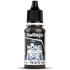 Vallejo Model Color 18 ml Chocolate brown mat 872 | Hobbyfärger