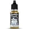 Vallejo Model Color 18 ml Green ochre mat 914 | Hobbyfärger