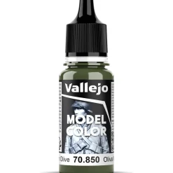 Vallejo Model Color 18 ml Medium olive mat 850 | Hobbyfärger