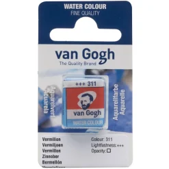 Van Gogh akvarellfärg halvkopp – Vermilion 311 | Akvarell- & Vattenfärger