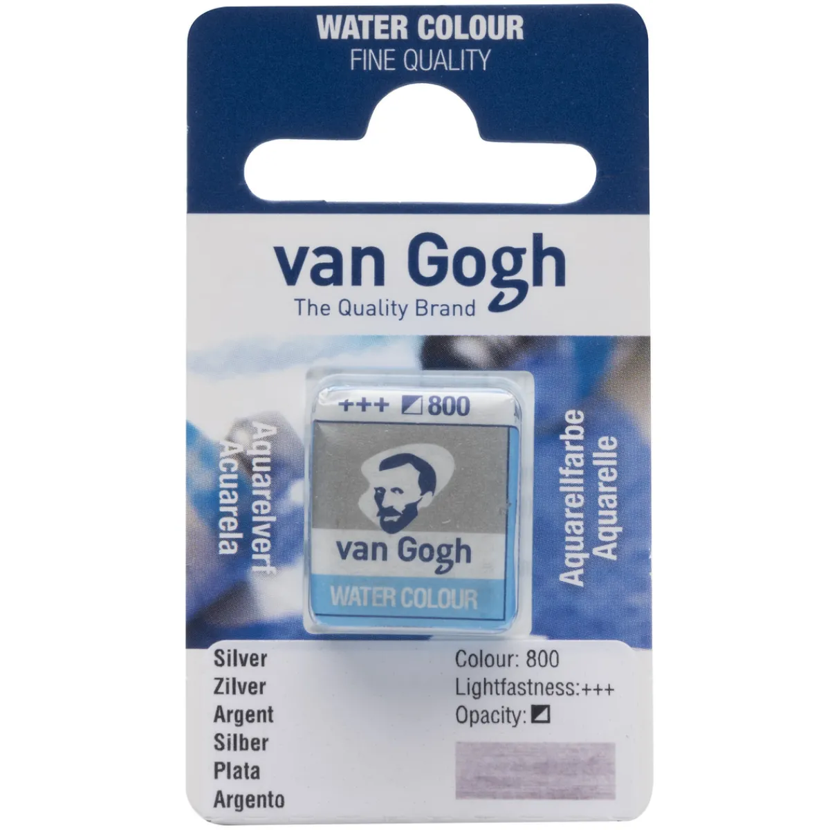 Van Gogh akvarellfärg halvkopp – Light Gold 802