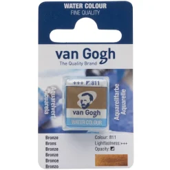 Van Gogh akvarellfärg halvkopp – Bronze 811 | Akvarell- & Vattenfärger