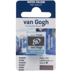 Van Gogh akvarellfärg halvkopp – Graphite 840