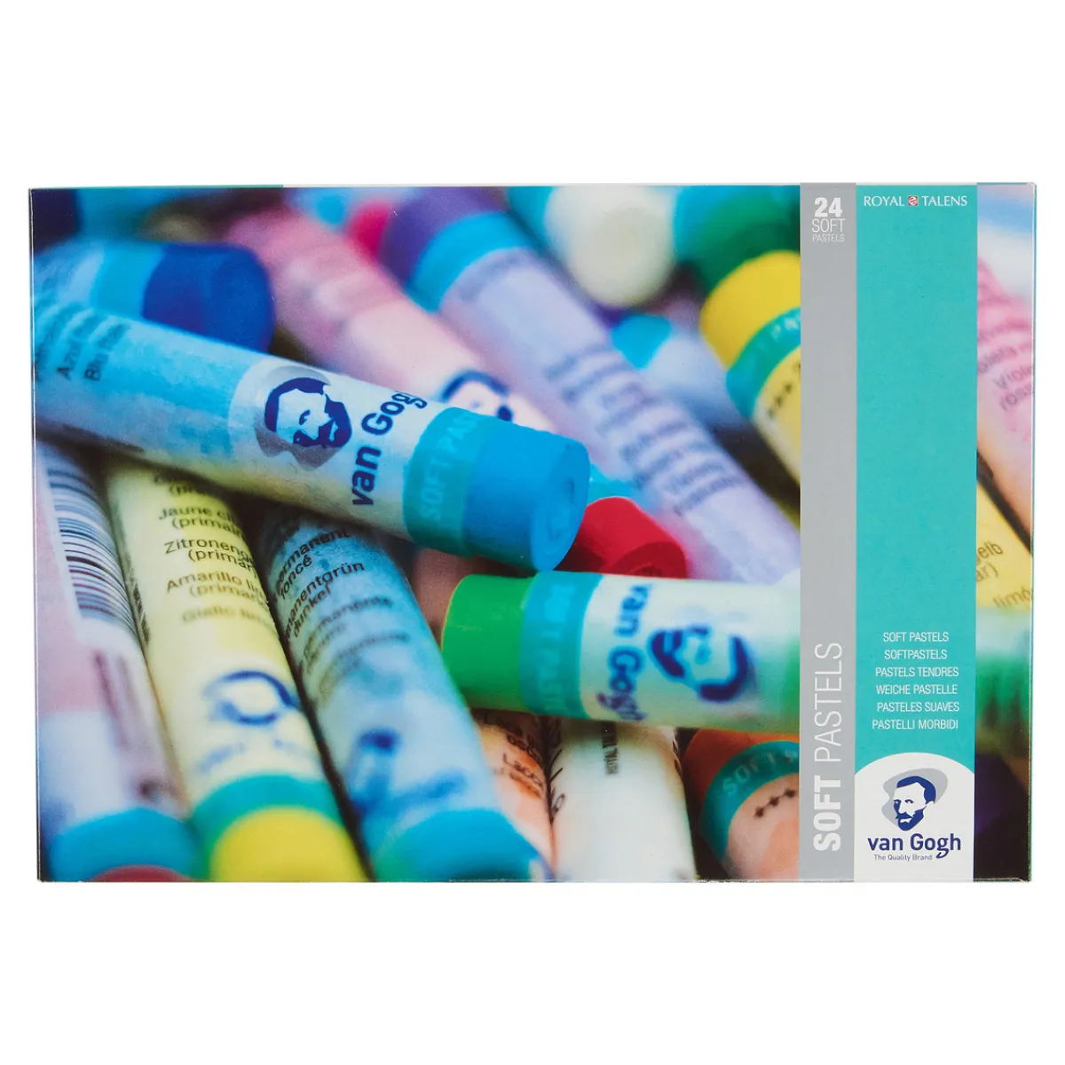 Van Gogh Soft Pastels set med 24 mjuka pastelkritor | Kritor