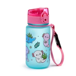Puckator Vattenflaska med massor av gulliga axolotler, 350 ml | Barn Uteleksaker