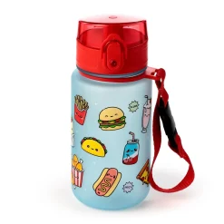 Barn Puckator Vattenflaska med massor av söta Foodiemals, 350 ml