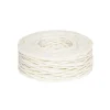 Panduro Jewellery Vaxad lintråd 45 meter på rulle, cremefärgad. 0,8 mm tjock