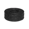 Panduro Jewellery Vaxad lintråd 45 meter på rulle, svart. 0,8 mm tjock | Lintråd