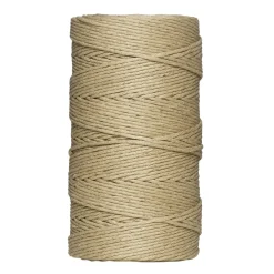 Panduro Hobby Vaxat lin 2mm 130m naturfärg