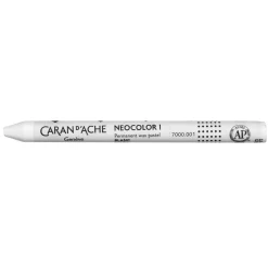 CDA Caran D Ache Vaxkrita NeoColor I White
