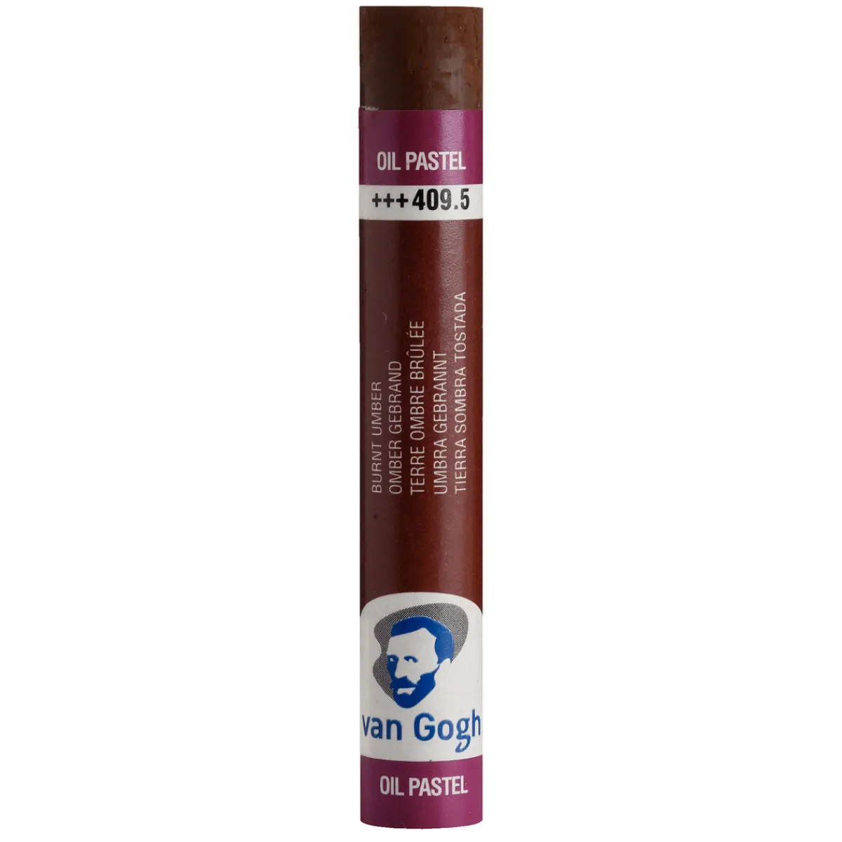 Van Gogh V Gogh oil pastel Burnt umber