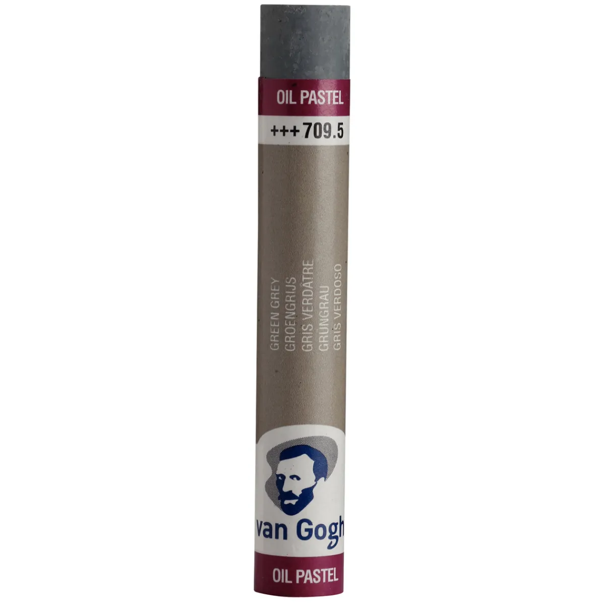 Van Gogh V Gogh oil pastel Green Grey