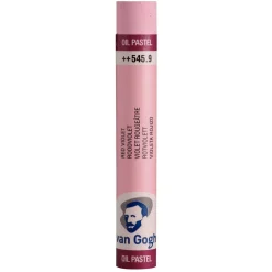 Van Gogh V Gogh oil pastel Red violet
