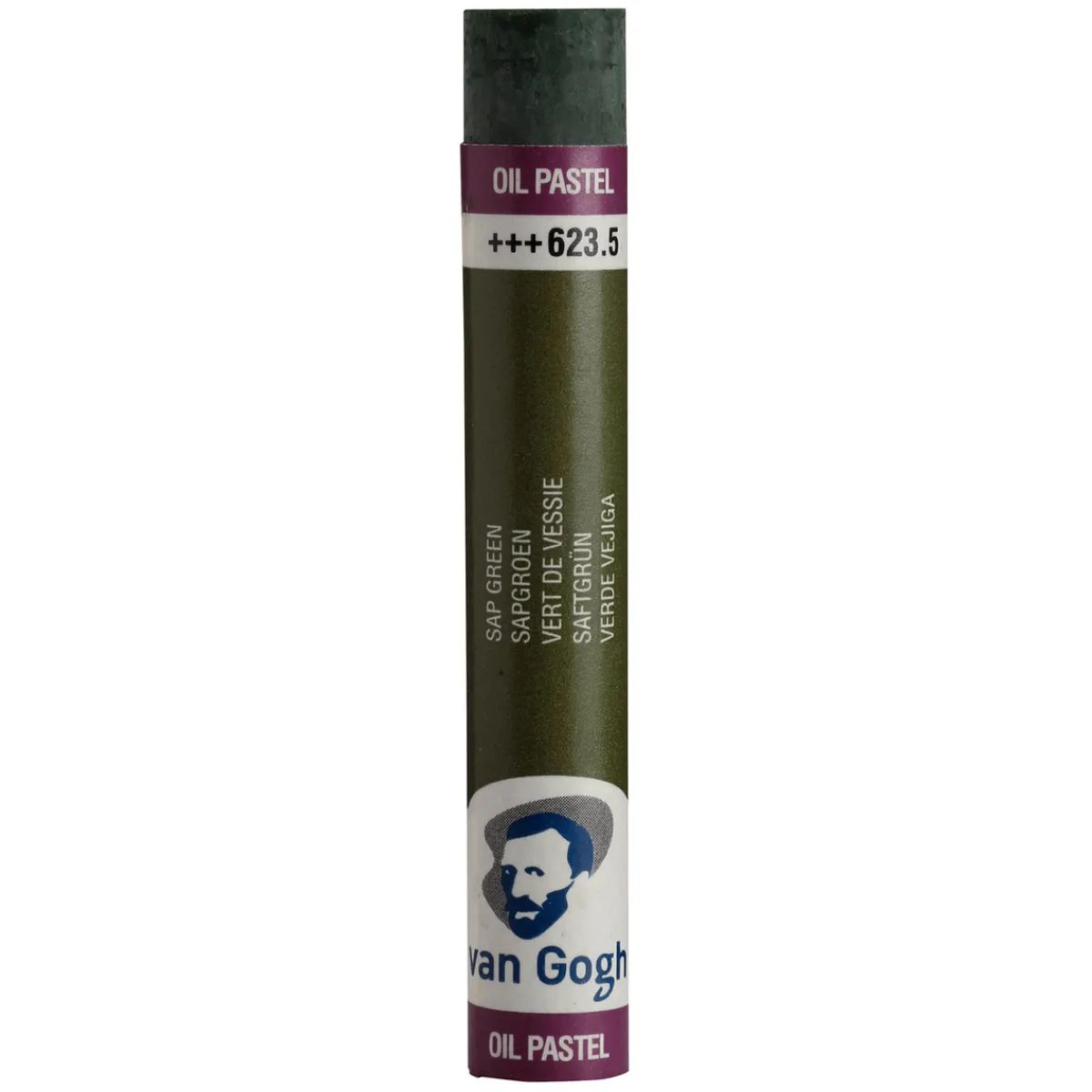 Van Gogh V Gogh oil pastel Sap green