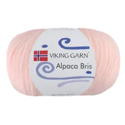 Viking Garn Alpaca Bris 50g aprikos 359 | Ullgarn