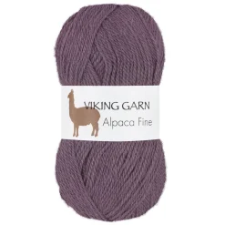 Viking Garn Alpaca Fine 50g lila 669