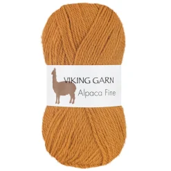 Viking Garn Alpaca Fine 50g ockragul 618 | Ullgarn