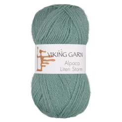 Viking Garn Alpaca Liten Storm 50g petrol 738 | Ullgarn