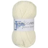Viking Garn Alpaca Storm 50g naturvit 502