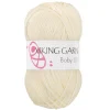 Viking Garn Baby Ull 50g naturvit 302