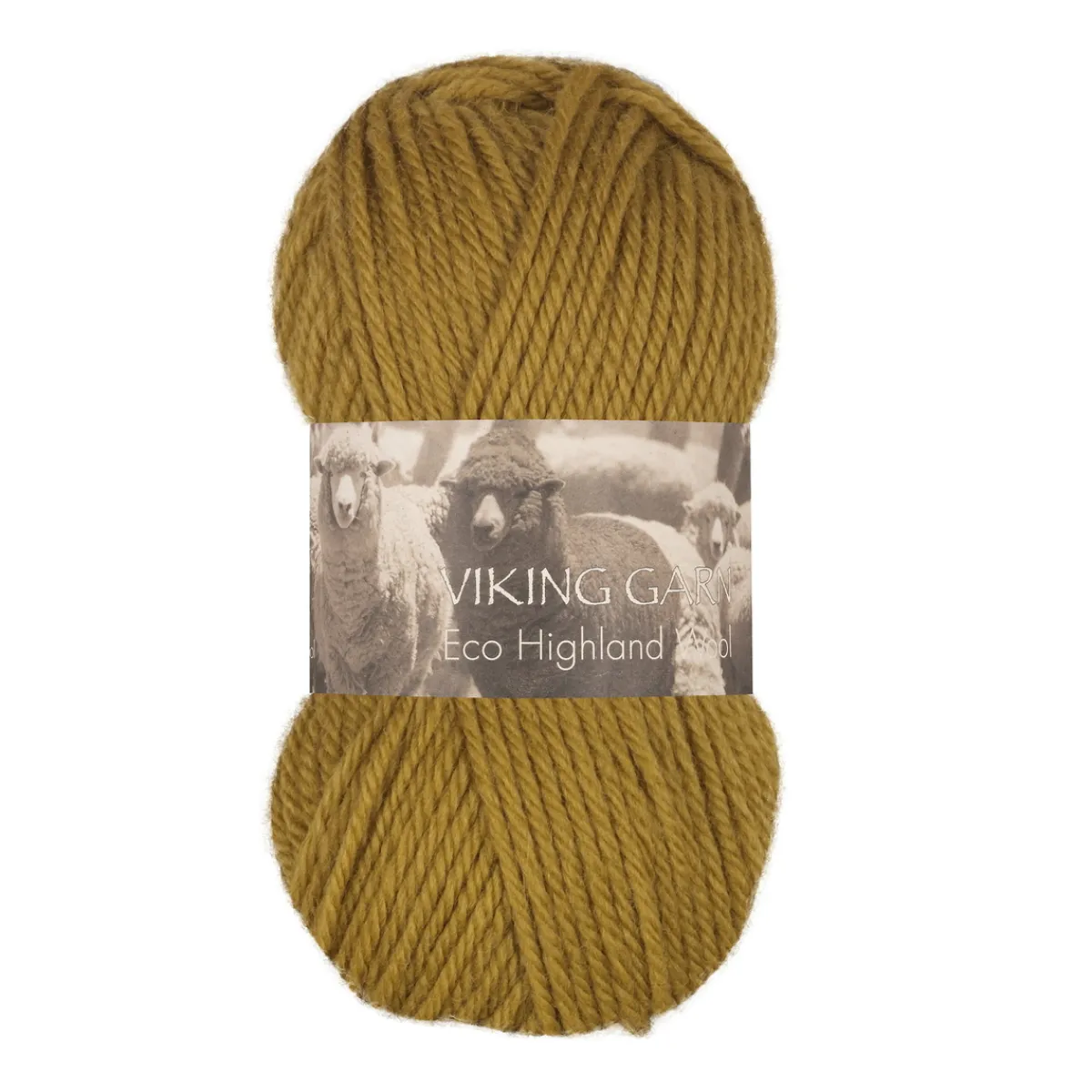 Viking Garn Eco Highland Wool 50g ljusrosa 263