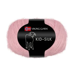 Viking Garn Kid-Silk 25g rosa 364 | Mohairgarn