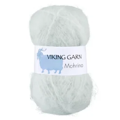 Viking Garn Mohrino 50g ljusgrå 536 | Mohairgarn