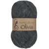 Viking Garn Olivia 50g antracitgrå