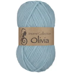 Viking Garn Olivia 50g ljus turkos | Ullgarn