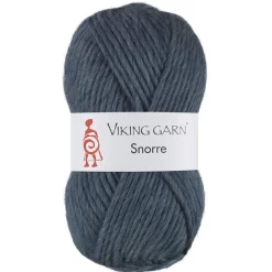 Viking Garn Snorre 100g jeansblå 227 | Ullgarn