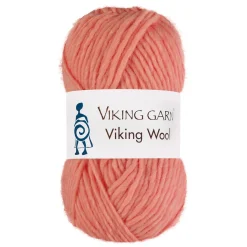 Viking Garn Wool 50g aprikos 563 | Ullgarn