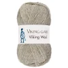 Viking Garn Wool 50g ljusgrå 512 | Ullgarn