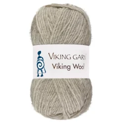 Viking Garn Wool 50g ljusgrå 512 | Ullgarn