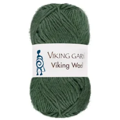 Viking Garn Wool 50g mörkgrön 534