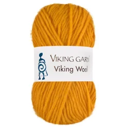 Viking Garn Wool 50g senapsgul 540 | Ullgarn