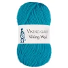 Viking Garn Wool 50g turkos 528 | Ullgarn