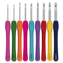 Pony yarn accessories Virknålar, set Easy Grip | Virknålar