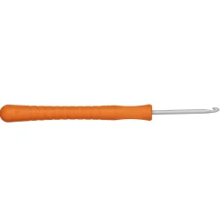 Pony yarn accessories Virknål Easy Grip, längd 14 cm Ø3,0 mm – aluminium