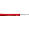 Pony yarn accessories Virknål Easy Grip, längd 14 cm Ø5,0 mm – aluminium