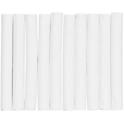 Creative Colors Vita kritor 10-pack, tavelkritor för griffeltavla | Barn Barnpennor