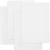 Panduro Hobby 4 vita Stretched Canvas / målardukar i A4-storlek, 210×297 mm