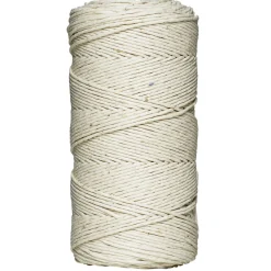 Panduro Hobby Vitt hampasnöre – 110 meter, Ø 1,0 mm | Natursnören