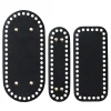 Villy Jensen Väskbottnar av konstläder, 3 st. svarta – 22×10, 18×8, 18×5,3 cm | Väsktillbehör