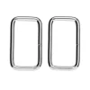 Panduro Hobby Väskspänne 2-pack – 47×23 mm, silverfärgad. Max rembredd 45 mm