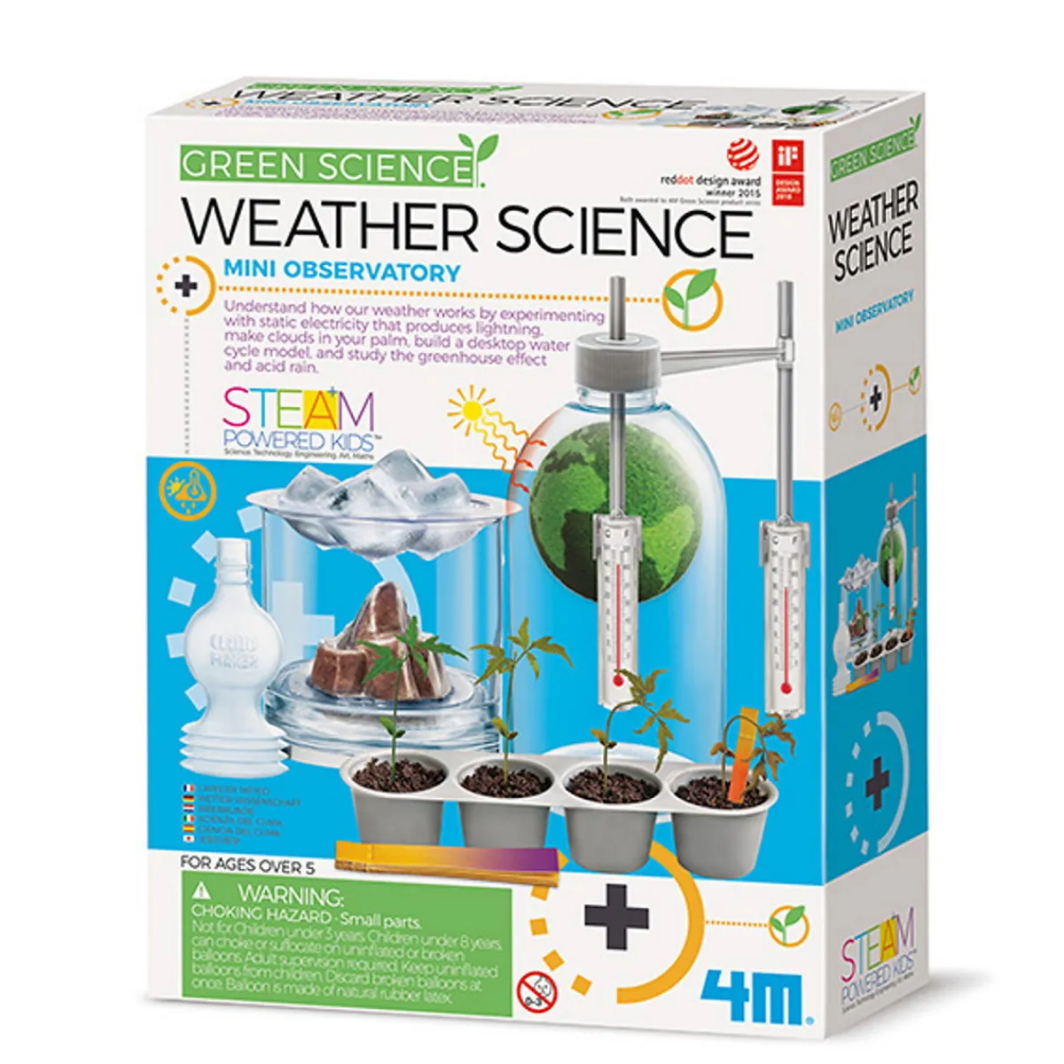 Barn 4M Weather Science – varifrån kommer regnet?